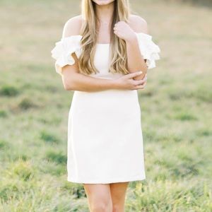 Do+Be White Off The Shoulder Dress